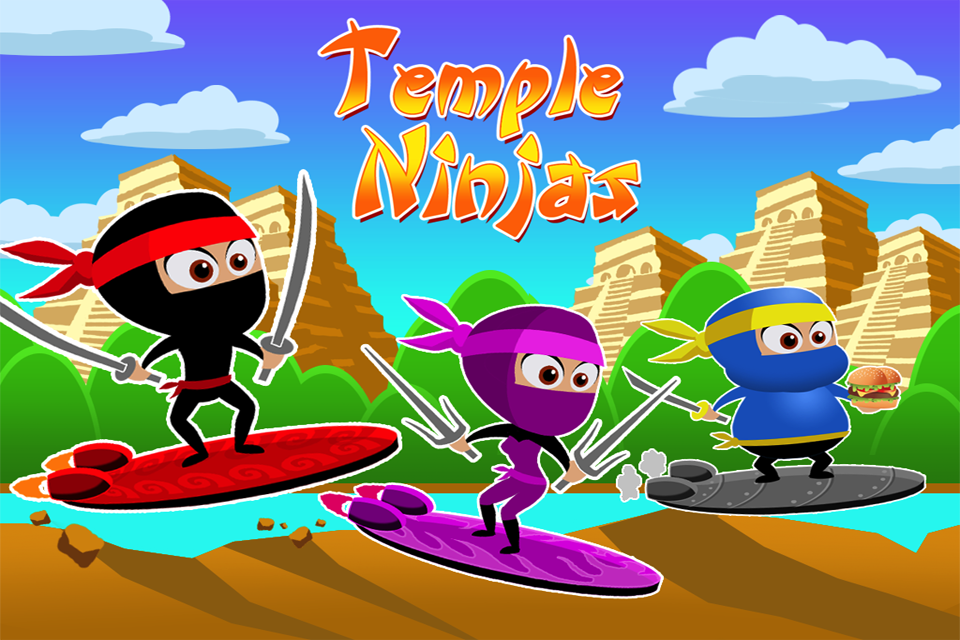 A Temple Ninja Race - Free Racing Game